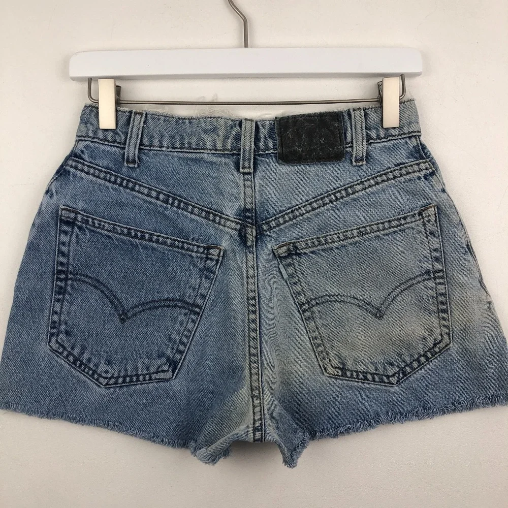 Vintage Levi's SilverTab Jean Cut Off Shorts - Picture 2 of 7